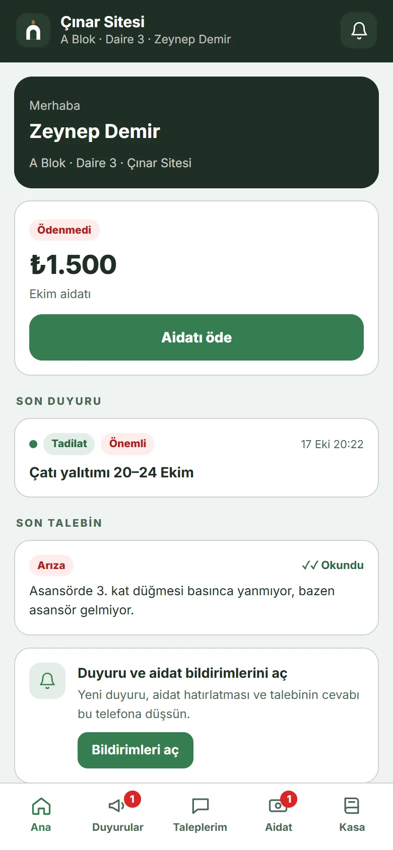 Ishum uygulaması